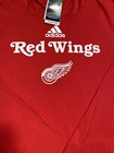 Nwt Adidas Detroit Red Wings Mens Long Sleeve Training Top Sweatshirt Size M