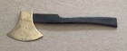Vtg Decorative Brass Axe With Mother Of Pearl-style Handle  7 1 4    L   Unmarked