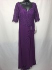 Montage By Mon Cheri Style 113906 Mother Of The Bride Dress In Purple Size 6