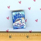 Dollhouse Miniature Size Halloween Blue Berry Cereal Box 