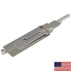 Hook And Pickup Tool Kit 2 In 1 Portable Lock Picking Set Ergonomic Handle  
