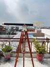 Vintage Brass Telescope Wooden Tripod Stand Nautical Maritime Coastal Home D  cor
