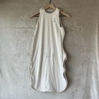 Woolino Wool Sleep Sack  2-4 Years  lot Of 2  Beige Neutral Stripe Toddler  read