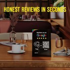 Google Review Stand  3 Pcs - Boost Reviews W reusable Google Review Tap Card    