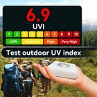 Uv Index Meter With Dose Alarm  0   22 Uvi   Beep Alert When Uv Gets Dangerous 