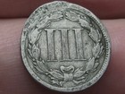 1881 Three 3 Cent Nickel 3cn- Fine Details