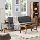 Wood Rectangle Coffee Table End Side Table Sofaside Living Room Furniture Hot