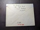 1935 British Singapore Straits Settlements Airmail Cover To Glasgow England