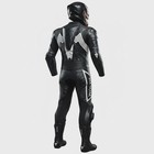 Venom Leather Motorcycle Racing Suit With Helmet  Symbiote Superhero Suit