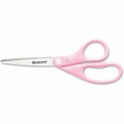 Westcott Acm15387 Scissors 8  Pink Stainless Steel Straight