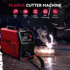 55a Plasma Cutter With Pilot Arc 120v 240v 3 4  Clean Cut On Rusty Painted Metal