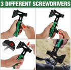 14-in-1 Multitool Hatchet Camping Axe Hammer Multi Tool Survival Pocket Knife Us