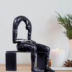 Famous Art Melancholy Bronze Sculpture Casting Abstract Bronze Statue Home Decor