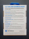 Motorola Cls1410 Two Way Business Radio 4 Channel 1 Watt Uhf New Sealed