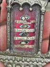 Antique 4 Relic Holder Neo Gothic Frame Saints Wax Seal Religious Art