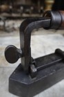 Antique  rare  Removable Handle European Tailor Iron Laundry Tool Sad Iron