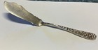 Vintage Stieff Rose Repousse Sterling Silver Master Butter Knife 7 