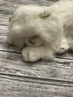 Russ Berrie Yomiko Plush White Long Haired Realistic Persian Cat