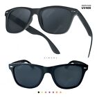 Hipster Horn Rim Polarized Sunglasses Retro Vintage Men Women Mirrored Aviator