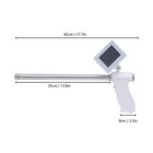 Visual Artificial Insemination Gun For Cow Kit With 360   Adjustable Hd Screen Us