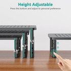 Computer Monitor Stand For Desk  Adjustable Laptop Riser  Desk Monitor Stand