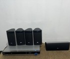 Lg Lht854 Home Theater System Dvd Player  five Speaker Set Up no Remote  Tested