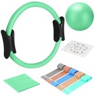  Pilates Ring Set     14  Anti-deformation Magic Circle With Padded Turquoise