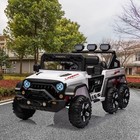 24v 2 Seaters Kids Electric Ride On Truck With Remote Battery Power Jeep Car Toy