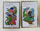 Vintage Usps Bird Stamps Lapel Pins Usa 15 Cent 1978 Wildlife Conservation 1 x2 