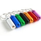 Waterproof Aluminum Pill Box Portable Medicine Vitamin Storage Case