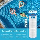 Aqua Crest Pool Spa Filter Replacement For Pentair Cc150 R173216 Unicel C-9415