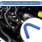 25mm   0 98  135degree Silicone Elbow 4layers Intercooler Heater 150mm