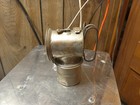 Justrite Nickel Plated Western 105 Superintendent Handheld Miner s Carbide Lamp