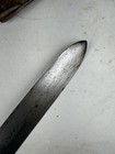 Filipino Sundang Straight Blade Moro Kris Sword 19th C W Scabbard 27   