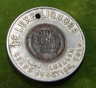 Grand Junction colorado--good Luck Penny-- de Luxe Liquorsl A w  Luellen 