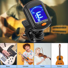 Lcd Clip On Chromatic Acoustic Electric Guitar Bass Ukulele Banjo Violin Tuner