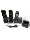 Panasonic Kx-tg3683 Dect 6 0 Digital 3 Cordless Handsets Base Answering Machine