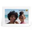 Simply Smart Home Photoshare Wifi 10  Resin Digital Picture Frame Fsm010cw White