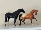 Breyer Lot Of 2 Horses Arabian Appaloosa And Race Horse