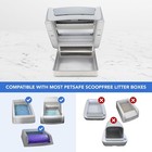 Stainless Steel Reusable Litter Tray Compatible W  Petsafe Scoop-free