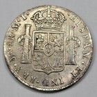 1786 Silver 8 Reales Carolus Iii Choice Au Detail Lima Peru Spanish Colonial J33