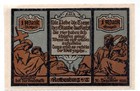1921 Germany Rothenburg Notgeld 1 Mark Note  ng554 