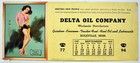 1945 Delta Oil Company Gasoline Kerosine Tractor Fuel Ruleville Mississippi  1