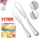 2   Better Butter Spreader Knife Butter Knife Spreaders Stainless Steel Butter Us