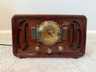 Pyle Retro Bluetooth Radio Speaker - Vintage Style  Wood  Usb sd  Am fm Tuner
