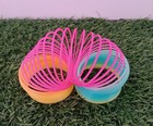 Rainbow Spring Coil Toy Slinky Magic Plastic Kids Educational Gift