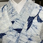 9094  Japanese Yukata Womens Vintage Fabric Cotton Robe Kimono Traditional