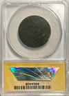 1795 Large Cent 1c Flowing Hair Liberty Cap Anacs Vf20 Details  corroded  S-76b