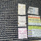 Lot Of 8 Pittsburgh Concert Ticket Stubs Black Sabbath Frank Zappa   
