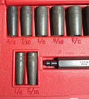 Matco Tools 79pk 11pc Punch Set Gasket Cutter Hole  1 4 - 1  Usa Made